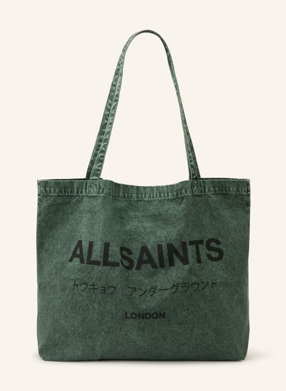 ALLSAINTS Shopper UNDERGROUND TOTE DUNKELGRÜN