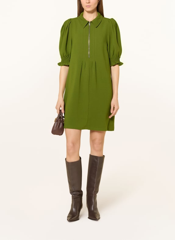 Phase Eight Sukienka CANDICE z rękawami 3/4 OLIWKOWY