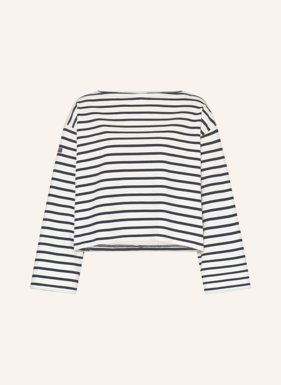 POLO RALPH LAUREN Longsleeve WEISS / DUNKELBLAU