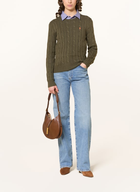 POLO RALPH LAUREN handtas COGNAC