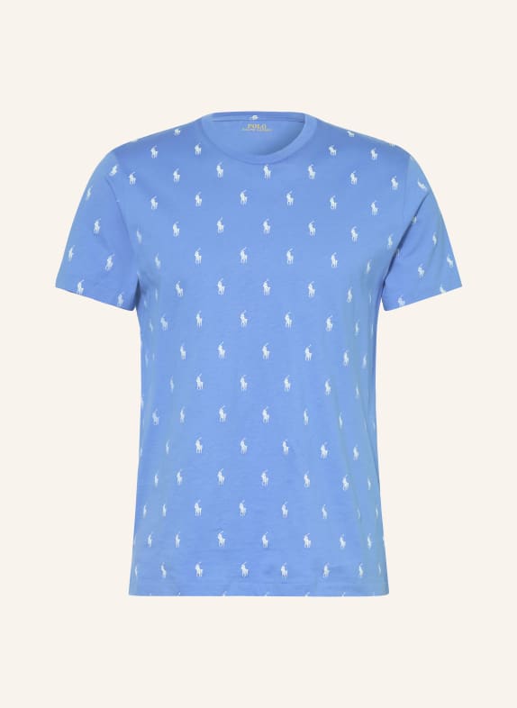 POLO RALPH LAUREN Lounge-Shirt BLAU / WEISS