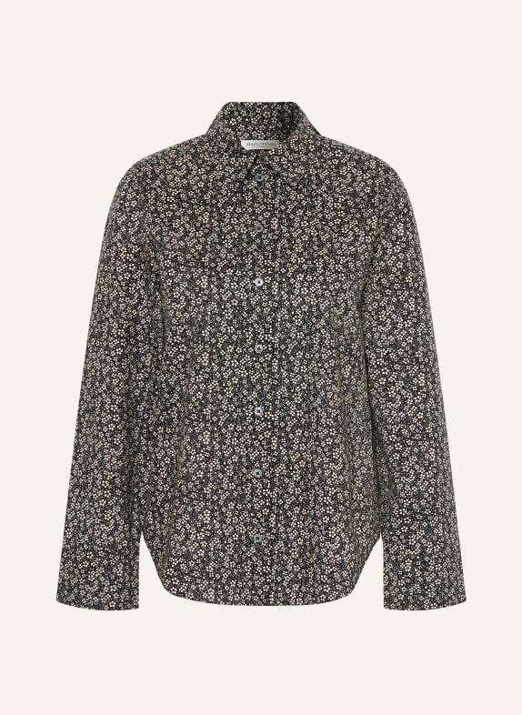 Marc O'Polo Košilová halenka TMAVĚ MODRÁ / REŽNÁ