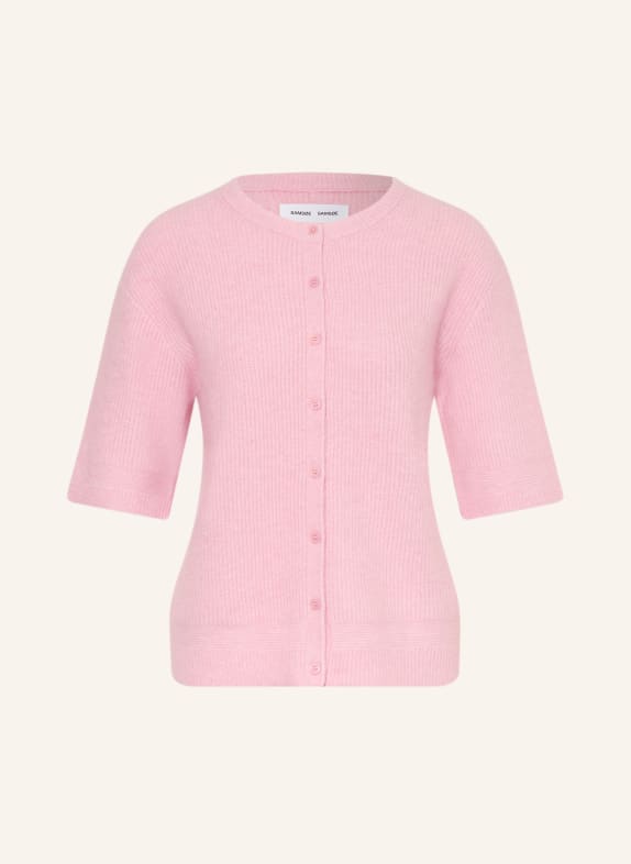 SAMSØE  SAMSØE SAANOURA cardigan with alpaca PINK