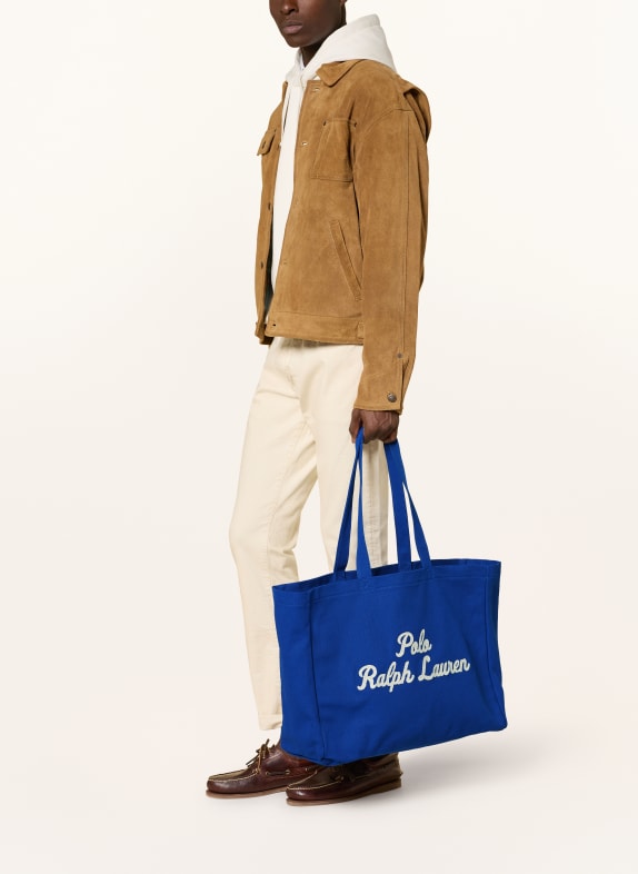 POLO RALPH LAUREN Shopper BLAUW / WIT