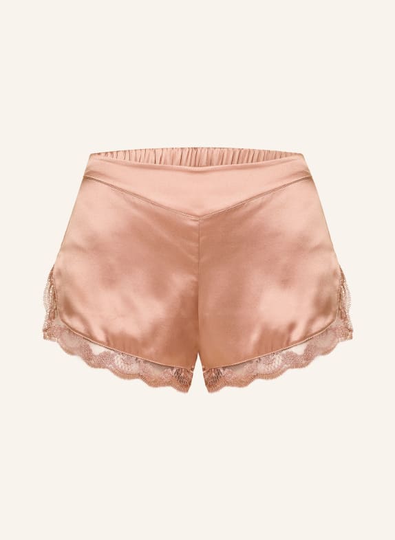 SIMONE PÉRÈLE Schlafshorts LOVE ME aus Seide ROSÉ
