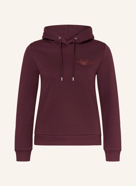 GANT Sweatshirt DUNKELROT