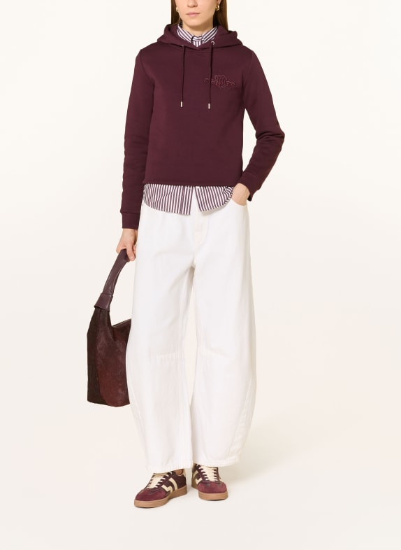 GANT Sweatshirt DONKERROOD