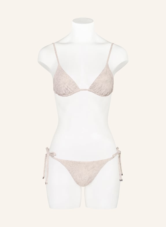 Calvin Klein Triangel bikinitop LICHTGRIJS / CRÈME