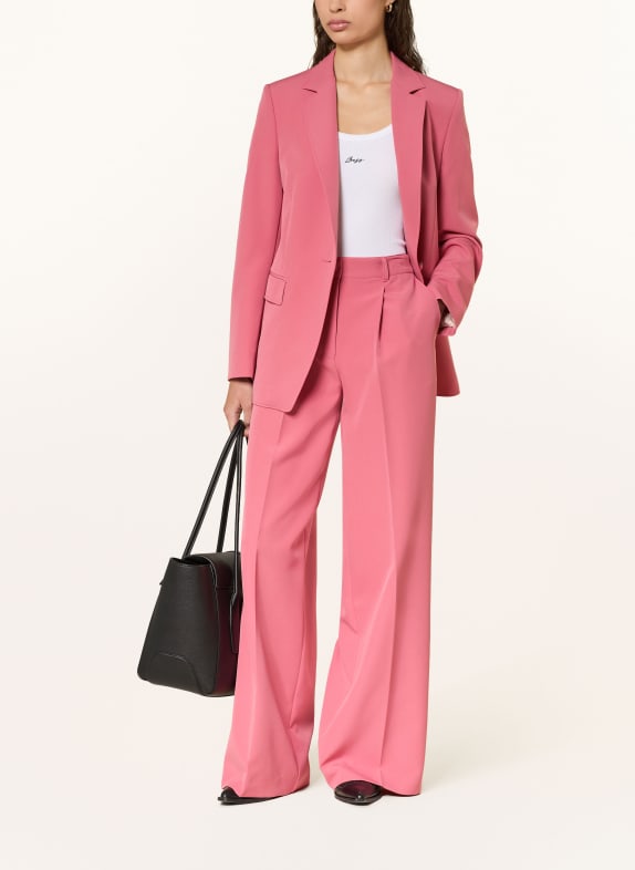 BOSS Marlene broek TIWI LICHTROOD