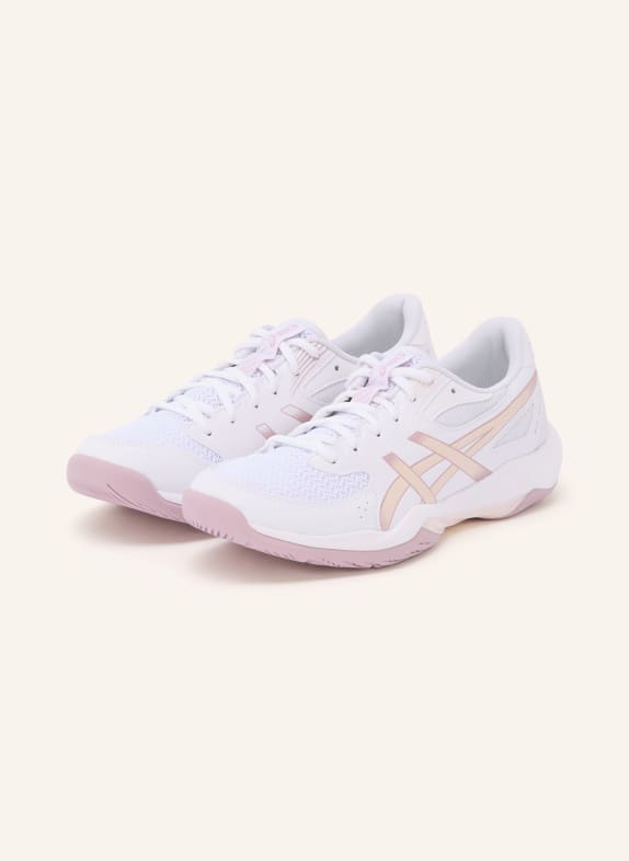 ASICS Sálové boty GEL-ROCKET 12 BÍLÁ / SVĚTLE RŮŽOVÁ