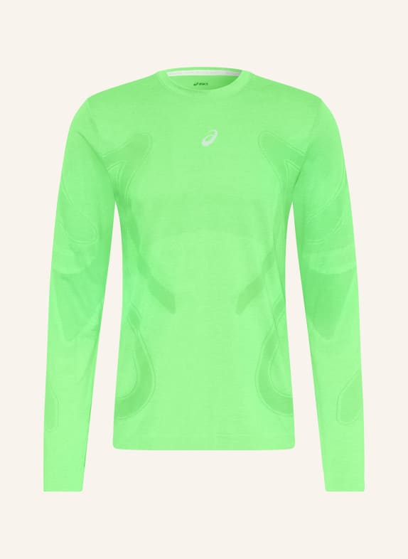 ASICS Laufshirt ROAD SEAMLESS LS NEONGRÜN
