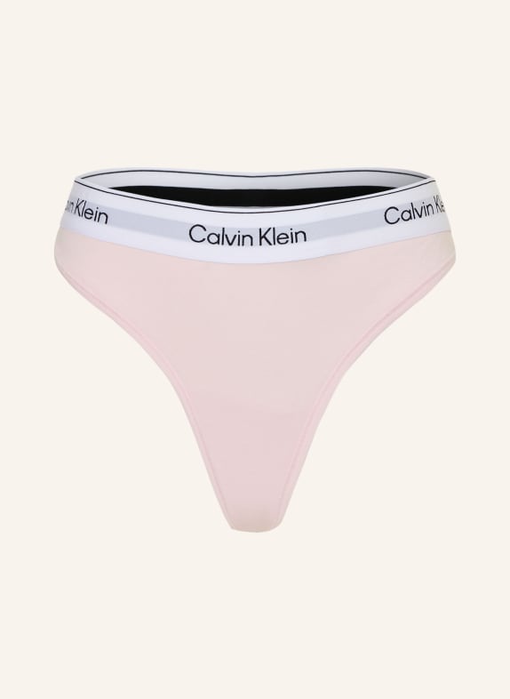 Calvin Klein Thong ICON COTTON MODAL LIGHT PINK / WHITE / BLACK