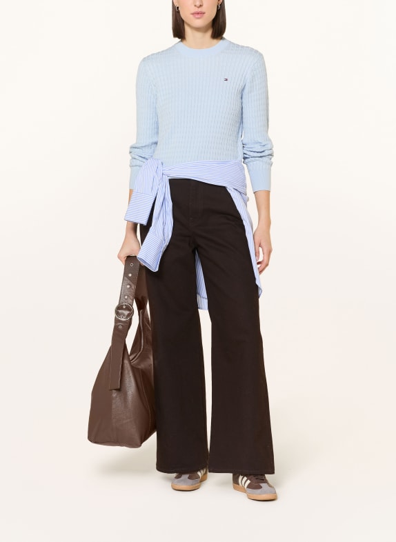 TOMMY HILFIGER trui LICHTBLAUW