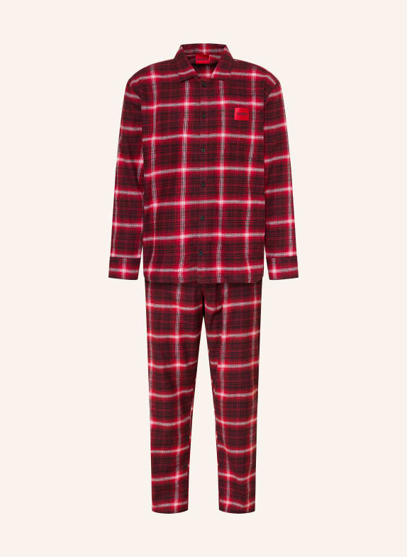 HUGO LOUK pajamas RED / BLACK