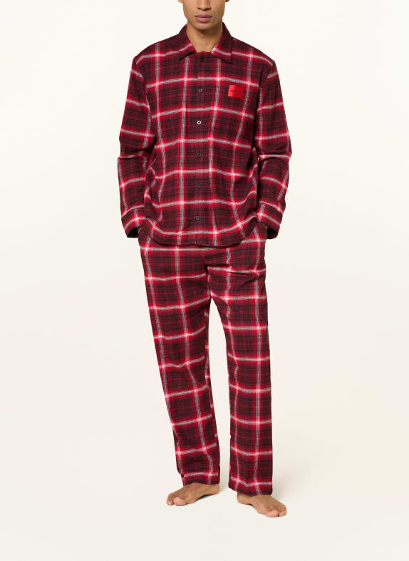 HUGO Pyjamas LOUK RÖD / SVART