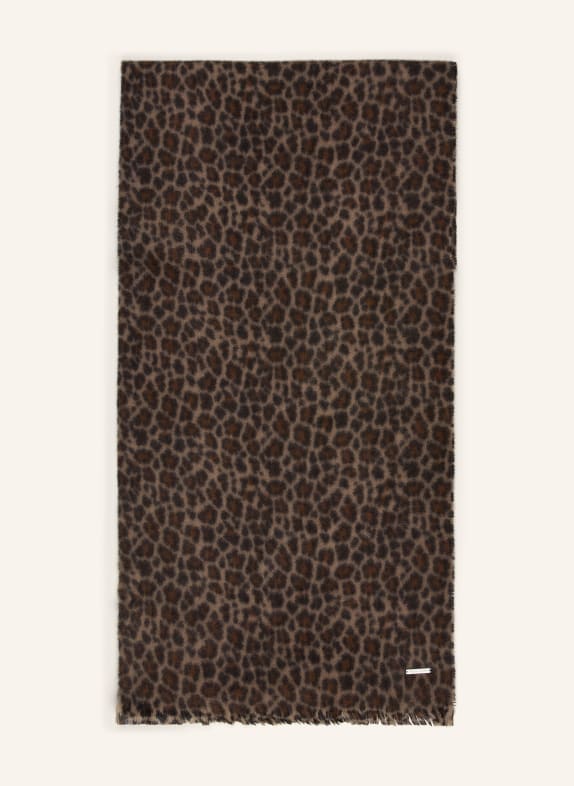 MARC CAIN szalik 624 milk coffee