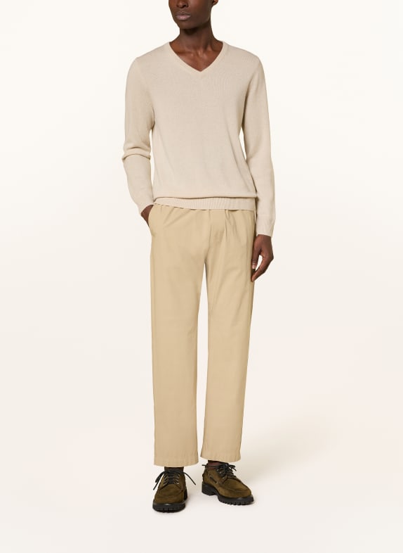 FTC CASHMERE Kasjmier trui BEIGE