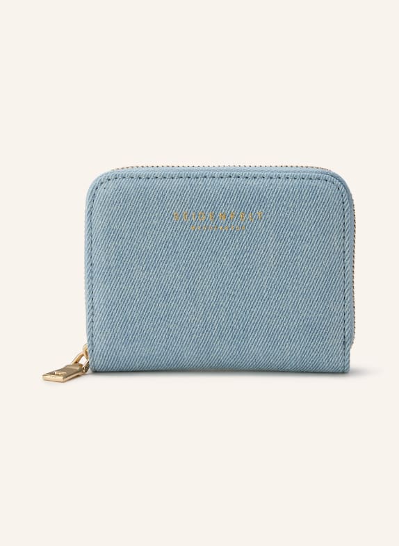 SEIDENFELT Wallet YLVA LIGHT BLUE