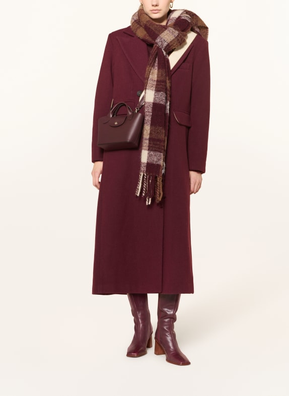 LONGCHAMP Geantă de umăr ÉPURE XS ROȘU ÎNCHIS / AUR / BEJ