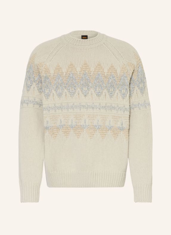 BOSS KAROMBO sweater BEIGE