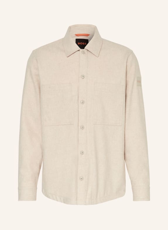 BOSS Overshirt LOCKY HELLBRAUN