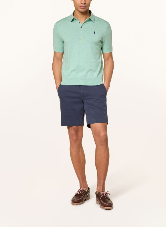 POLO RALPH LAUREN Gebreid poloshirt MINT