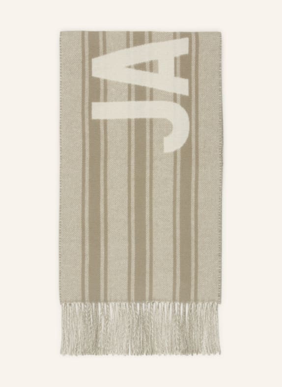 JACQUEMUS Scarf CREAM / KHAKI