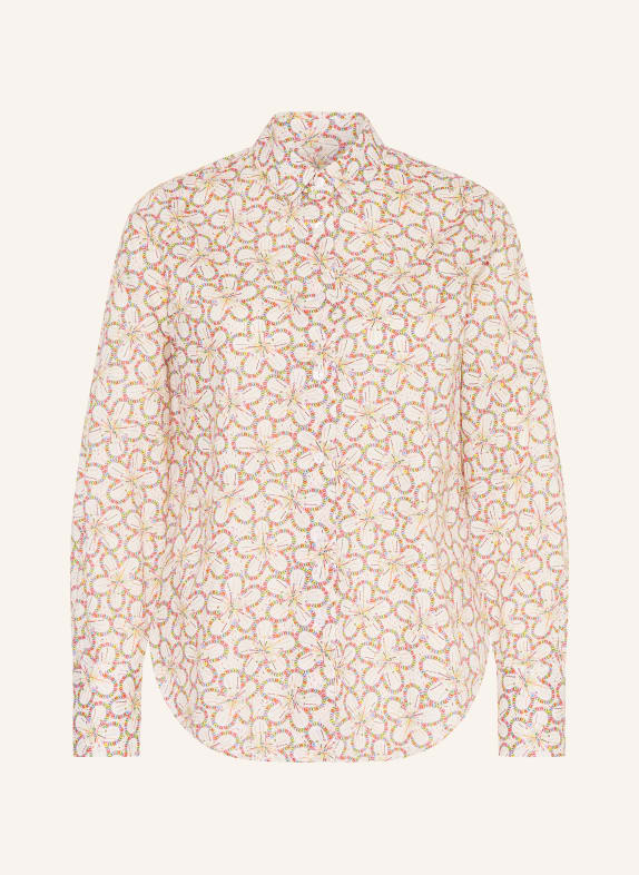 rossana diva Hemdbluse ECRU / GELB / BLAU