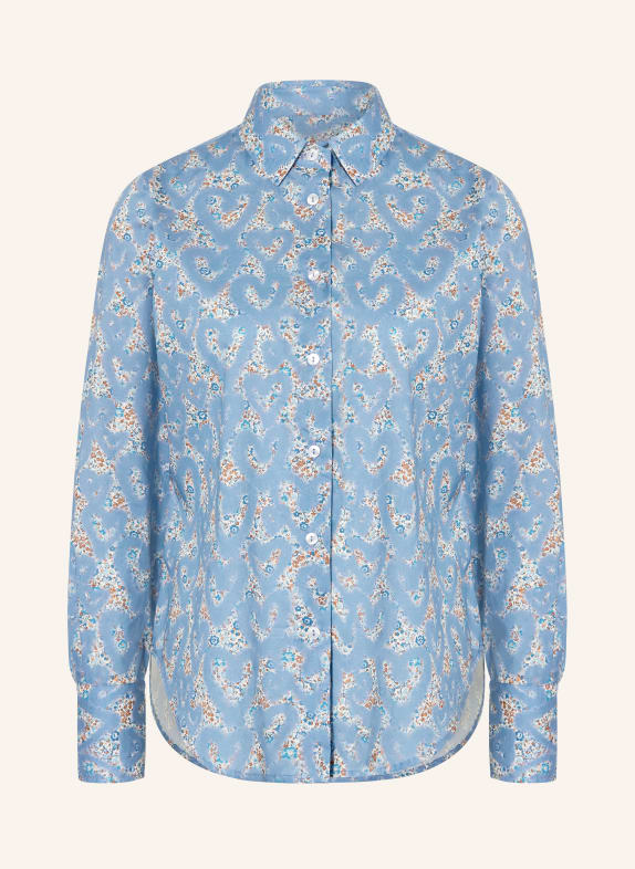 rossana diva Hemdbluse HELLBLAU / BEIGE / WEISS