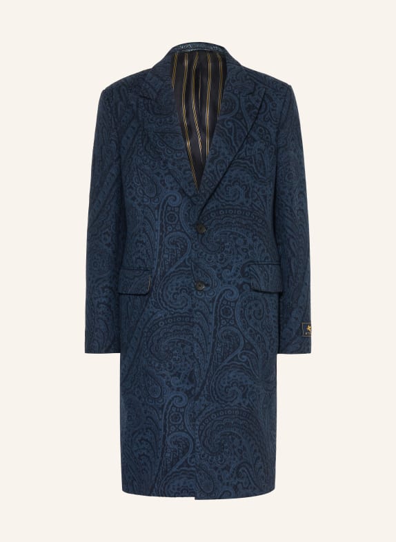 ETRO Wollmantel DUNKELBLAU / BLAU