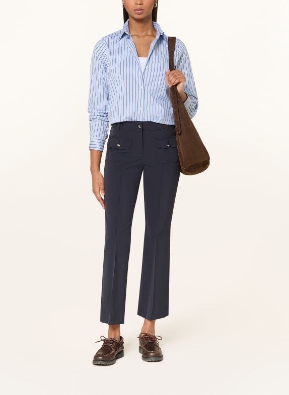 CAMBIO Bootcut-broek FARAH DONKERBLAUW