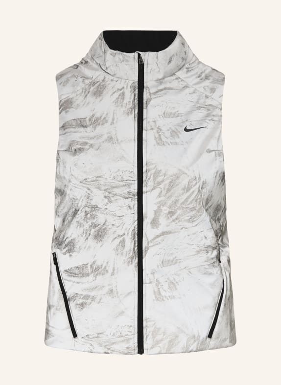 Nike Laufweste SWIFT THERMA-FIT ADV SILBER / DUNKELGRAU