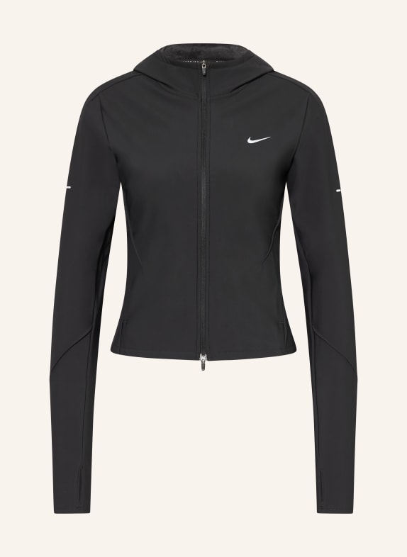 Nike Kurtka do biegania Softshell SWIFT CZARNY