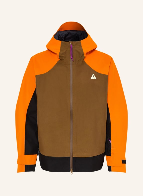 Nike Funktionsjacke ACG MYSTERY LIGHTS ORANGE / COGNAC / SCHWARZ