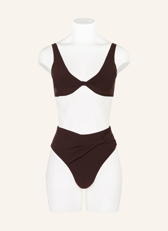 JETS Australia Triangel bikinitop JETSET MARRON FONCÉ