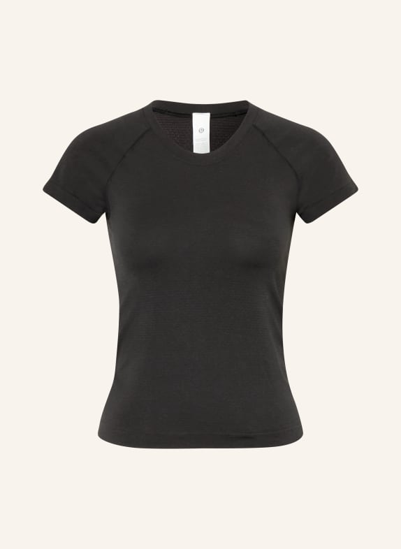 lululemon Laufshirt SWIFTLY TECH 2.0 SCHWARZ