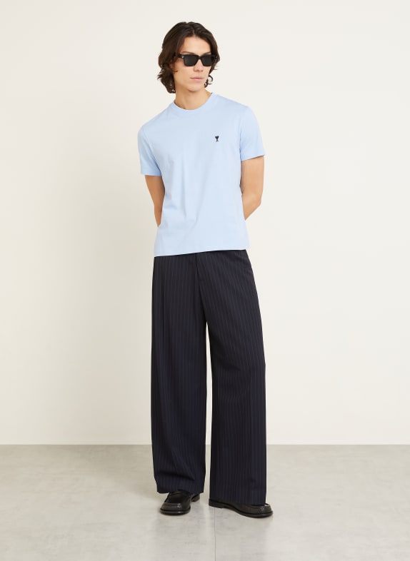 AMI PARIS Tricou ALBASTRU DESCHIS