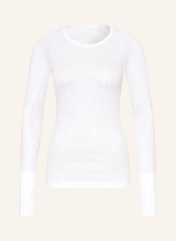 lululemon Koszulka do biegania SWIFTY TECH 2.0 BIAŁY / JASNOCZARY