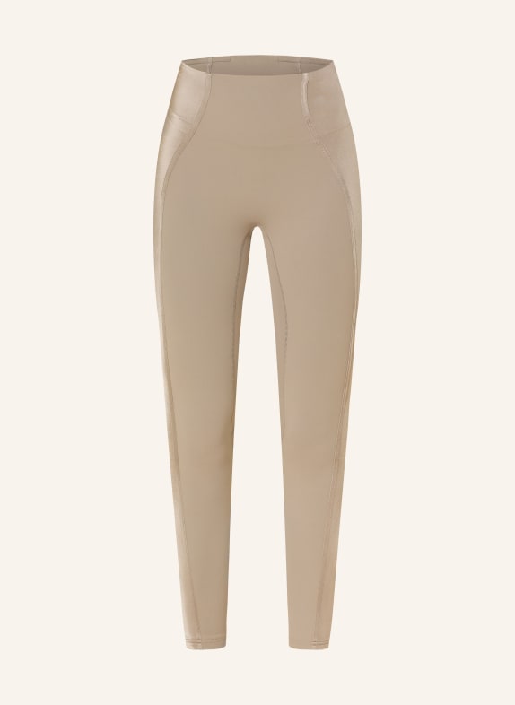 lululemon Rajstopy ALIGN HR 25 IN SZAROBRĄZOWY