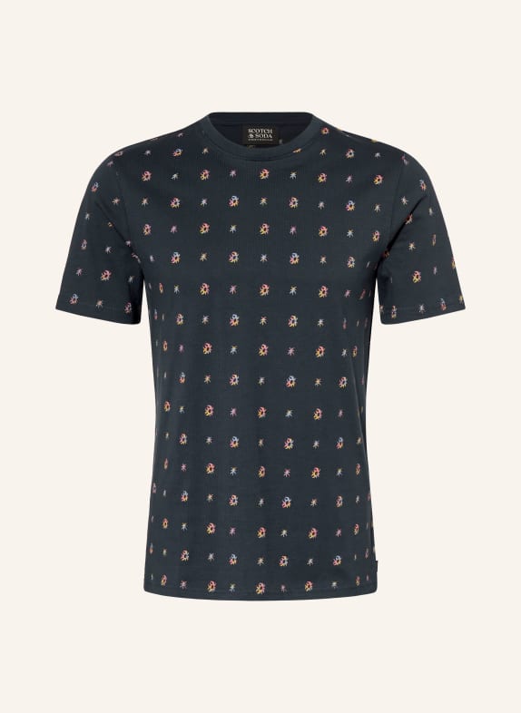 SCOTCH & SODA T-Shirt DUNKELBLAU / ROT / DUNKELGELB