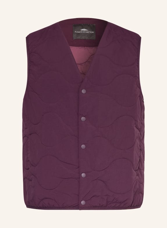 FYNCH-HATTON Steppweste DUNKELLILA