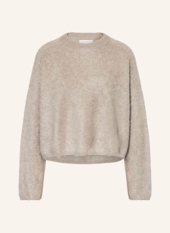SOFT GOAT Cashmere-Pullover GRAU