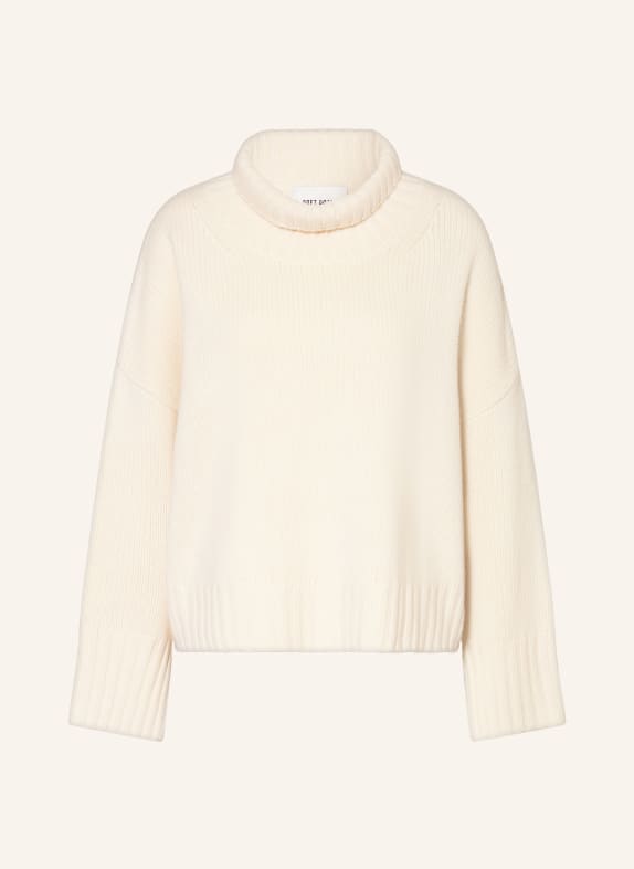 SOFT GOAT Rollkragenpullover aus Cashmere ECRU