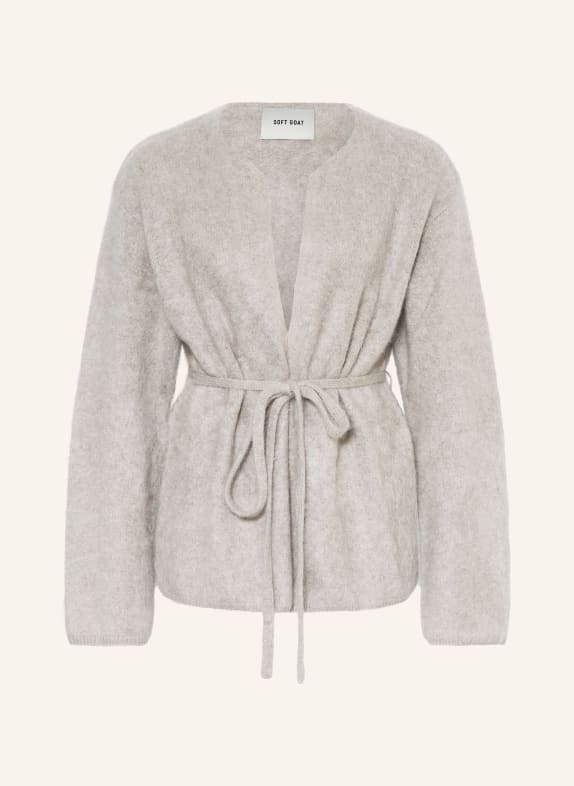 SOFT GOAT Strickhülle aus Cashmere GRAU
