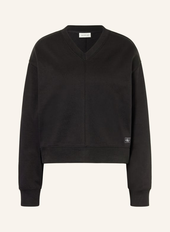 Calvin Klein Jeans Sweatshirt SCHWARZ