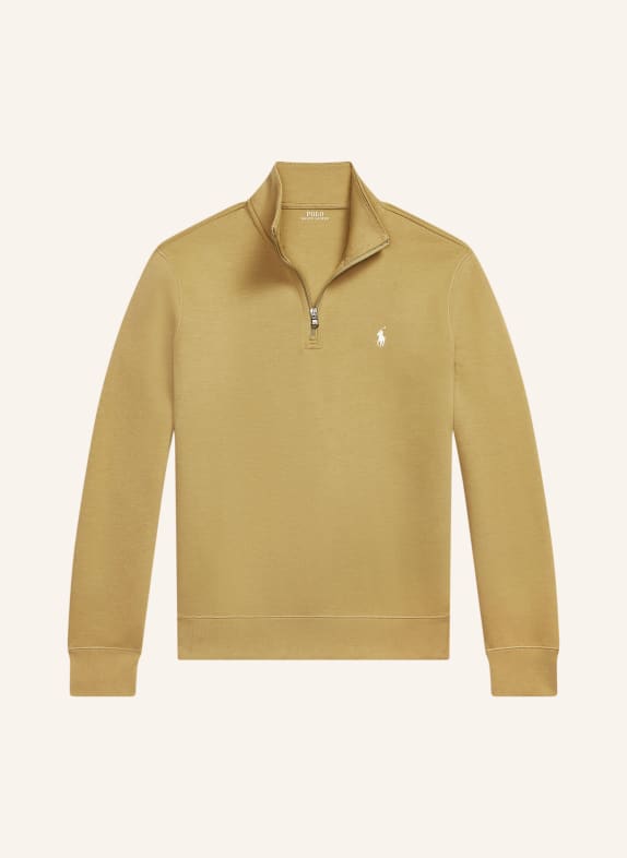 POLO RALPH LAUREN Jersey-Troyer KHAKI / WEISS