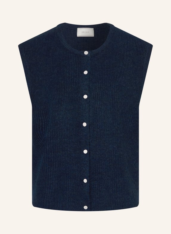 NEO NOIR Kamizelka z dzianiny EVEREST GRANATOWY