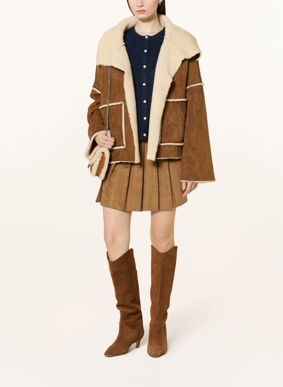 NEO NOIR EVEREST knit vest DARK BLUE