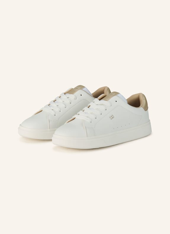 TOMMY HILFIGER sneaker WHITE / GOLD