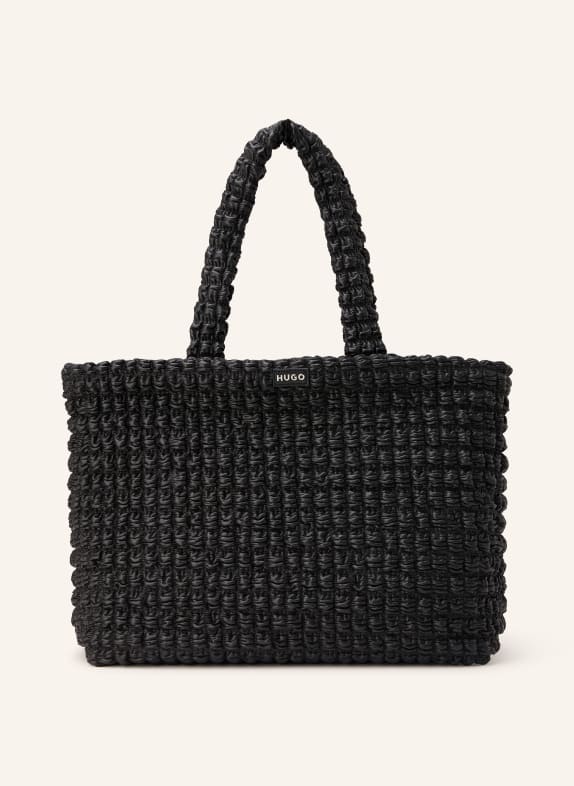 HUGO Nákupní taška MHATI ČERNÁ